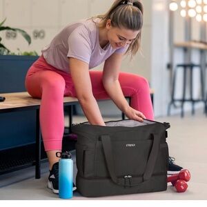 Black Etronik Personal-Sized Duffel Bag